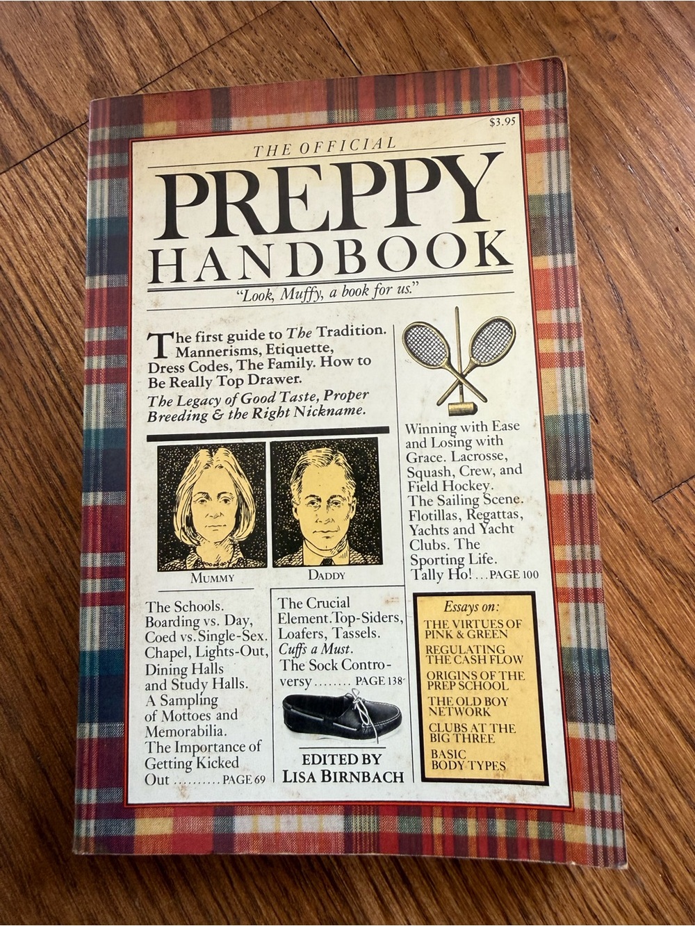 Vintage collectible book - The Official Preppy Handbook